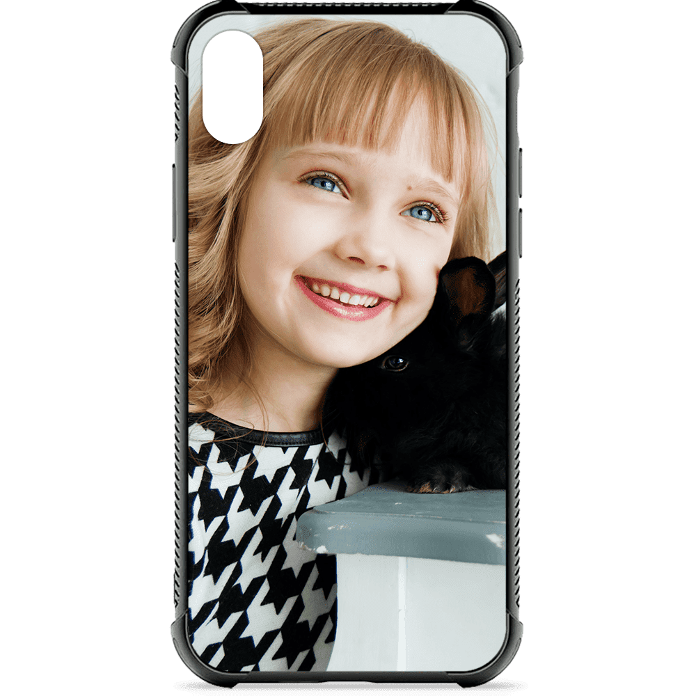 iPhone XR Custom Case - Black Bumper